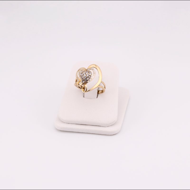 Anillo Corazon 14k 2.4g #6