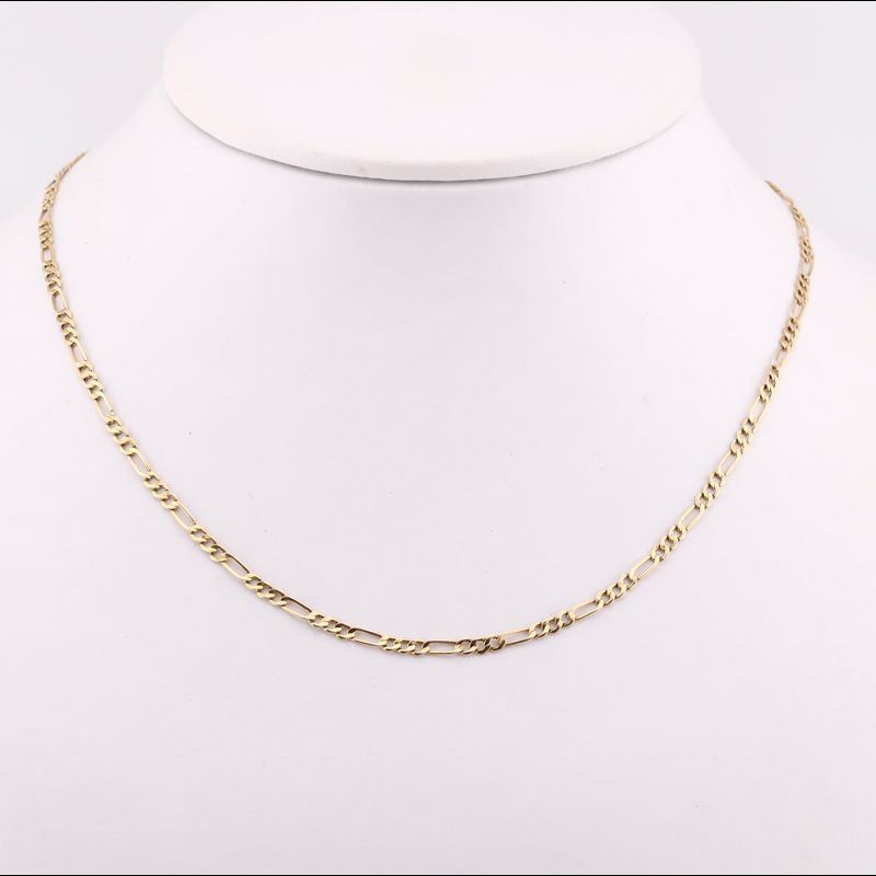 Cadena Cartier 3x1 14k 2.1g 45cm