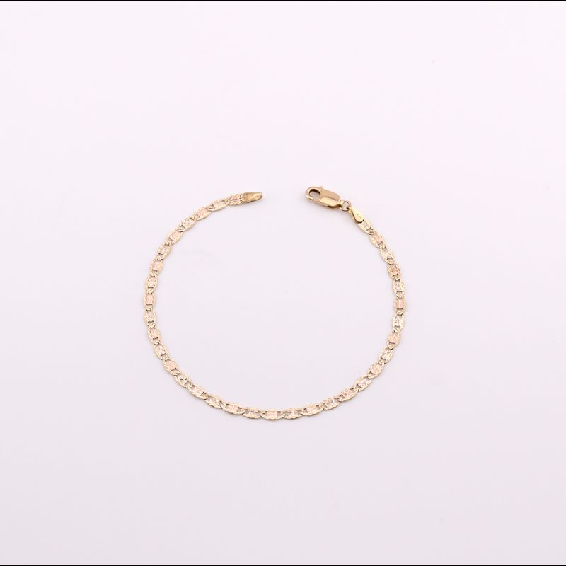 Pulso Valentino Relim. 14k 2.2g 17cm