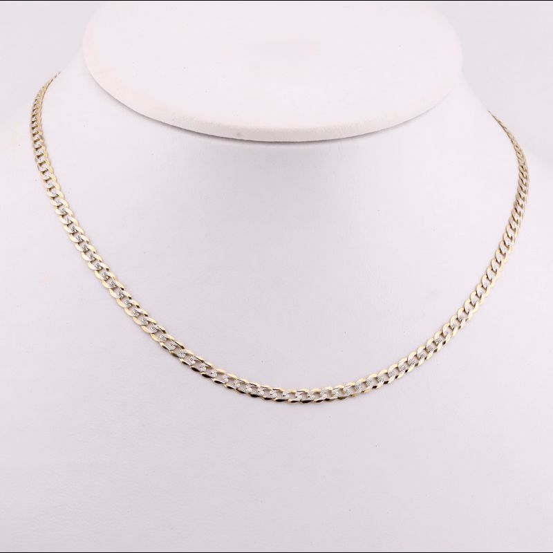 Cadena Eslabon Diam. 14k 7.2g 55cm