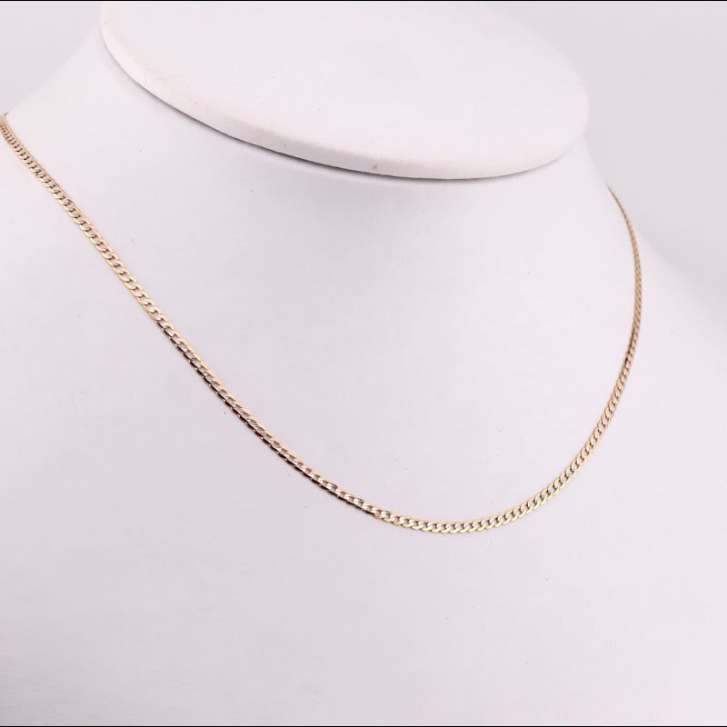 Cadena Eslabon Diam. 14k 2.4g 45cm