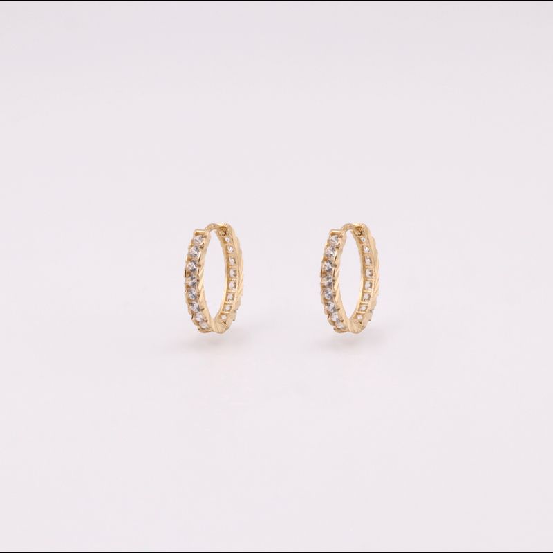 Huggies Diamant. C/p Bca 14k 1.1g