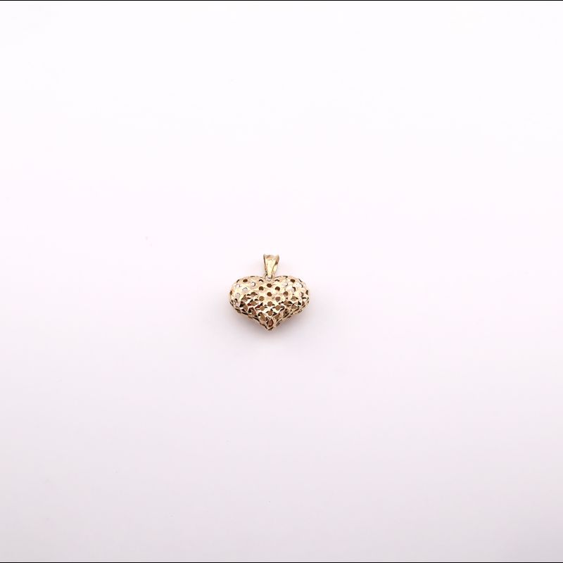 Dije Corazon Inflado Relim. 14k 1.1g