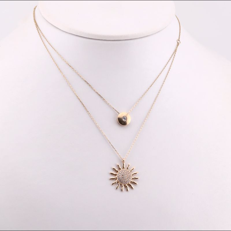 Gargantilla Sol C/p 14k 4.3g