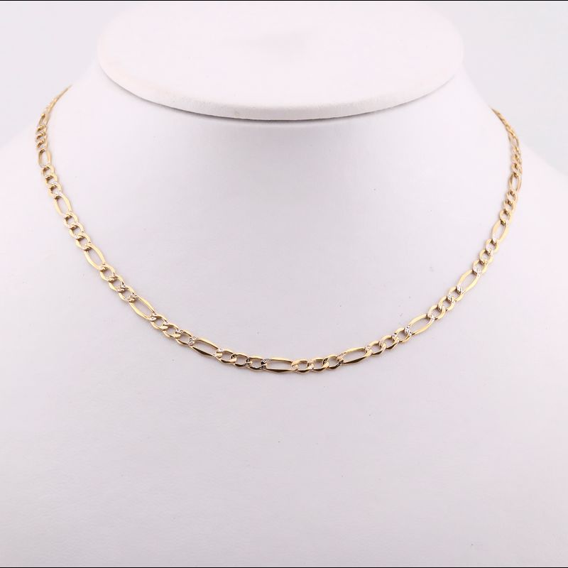 Cadena Cartier 3x1 Diam. 14k 4.2g 50cm