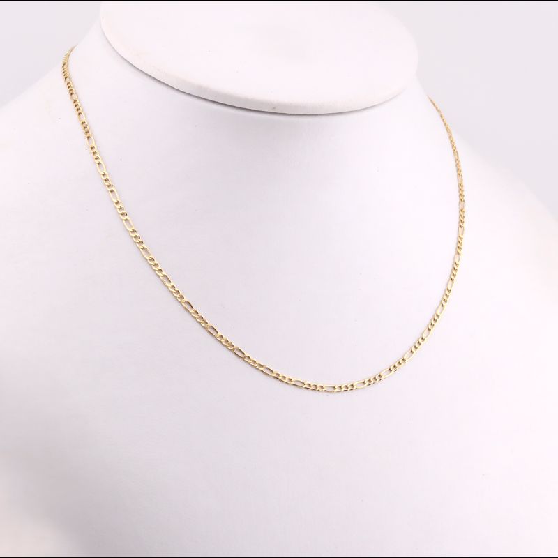 Cadena 3x1 14k 55cm 1.9g