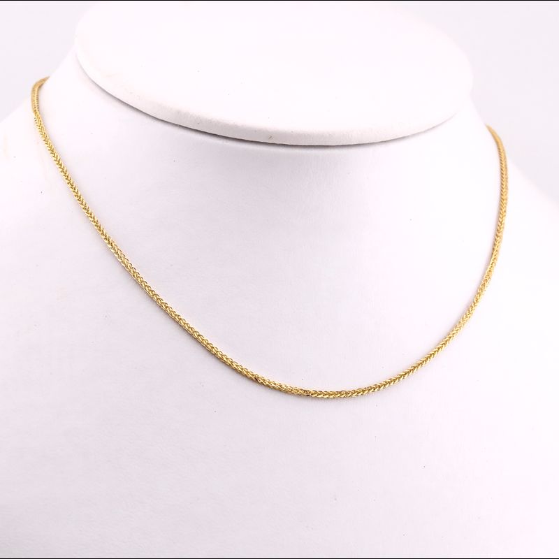 Cadena Espiga 14k 1.7g 44cm