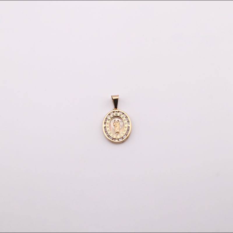 Dije Ovalo San Judas C/p 14k 1.1g