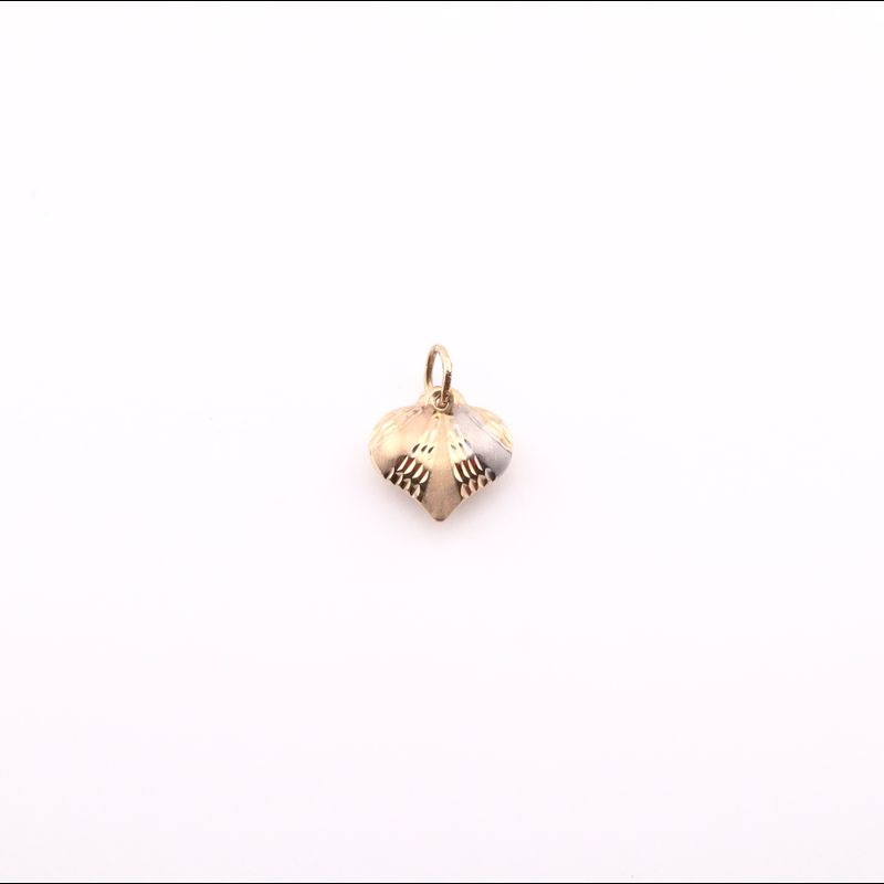 Dije Corazon Inflado Relim. 14k 0.5g