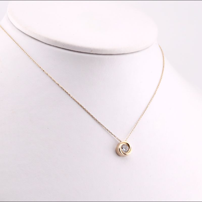 Gargantilla Rosa C/p 14k 2.5g