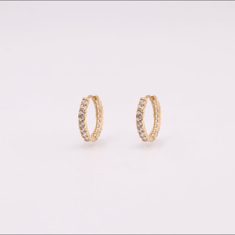 Huggies Diamant. C/p Bca 14k 1.1g