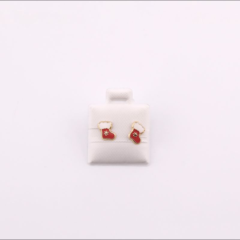 Broqueles Botita Navideña 10k 0.2g