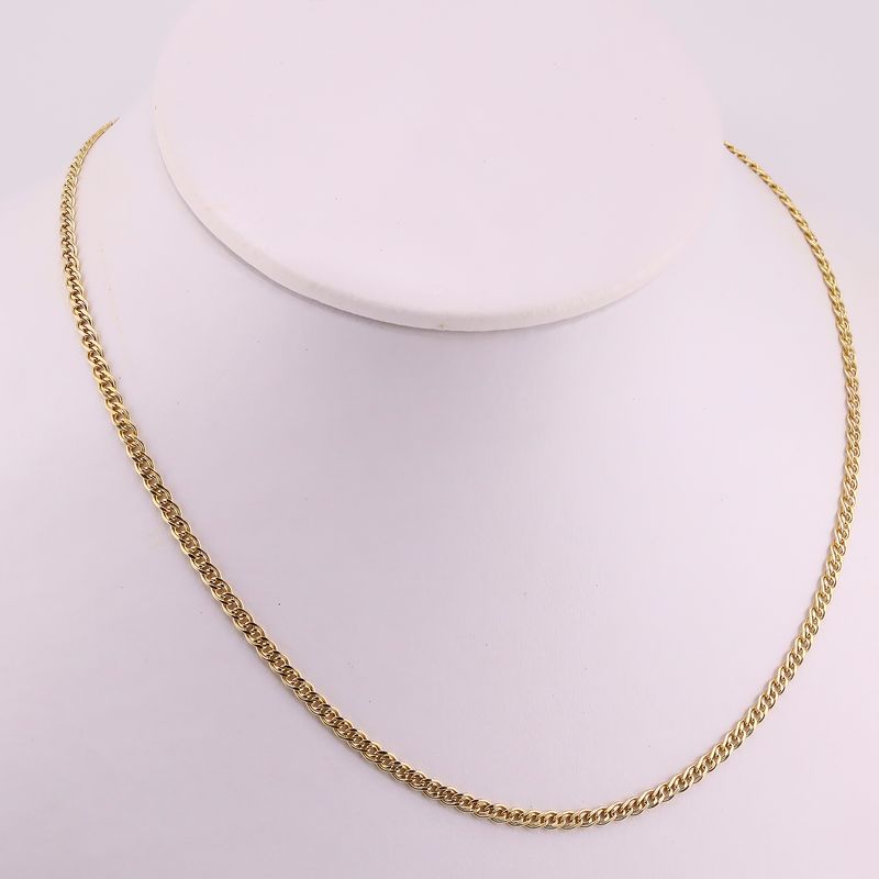 Cadena Ojo De Tigre 10k 2.9g 45cm