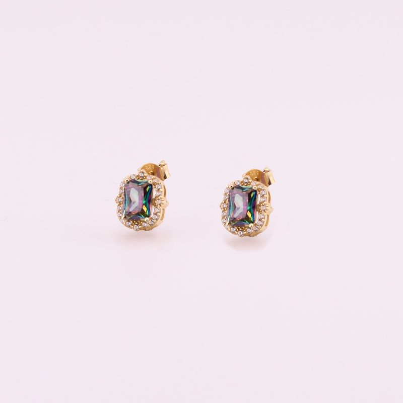 Aretes C/p Tornasol 14k 2.3g