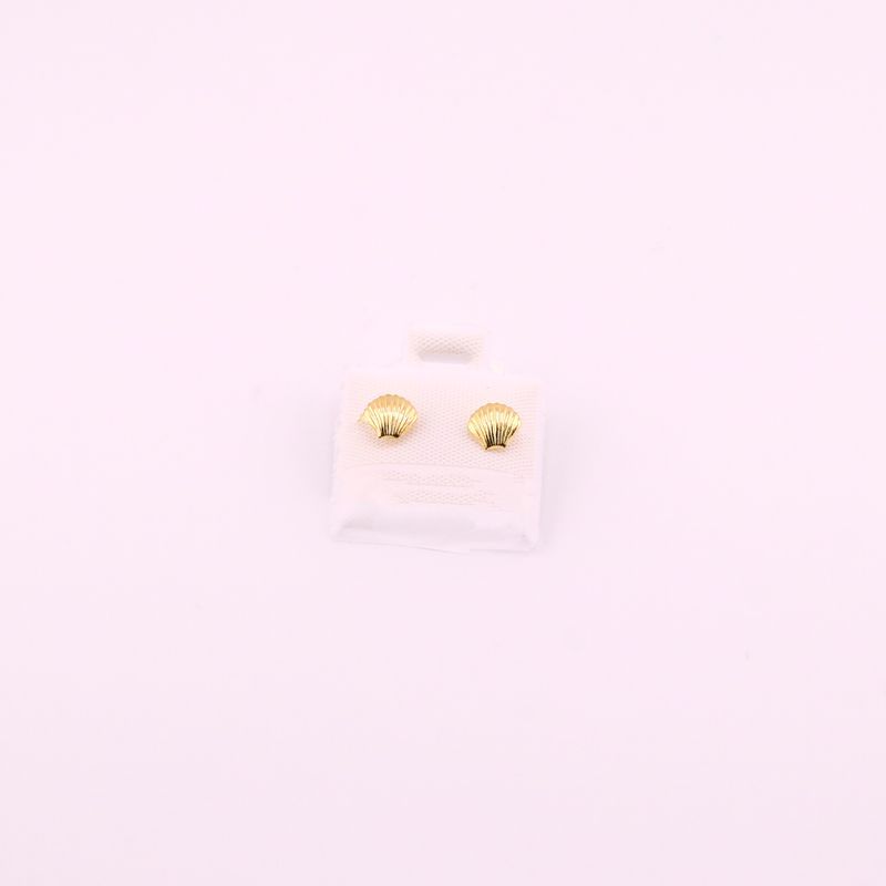 Broqueles Concha 10k 0.2g