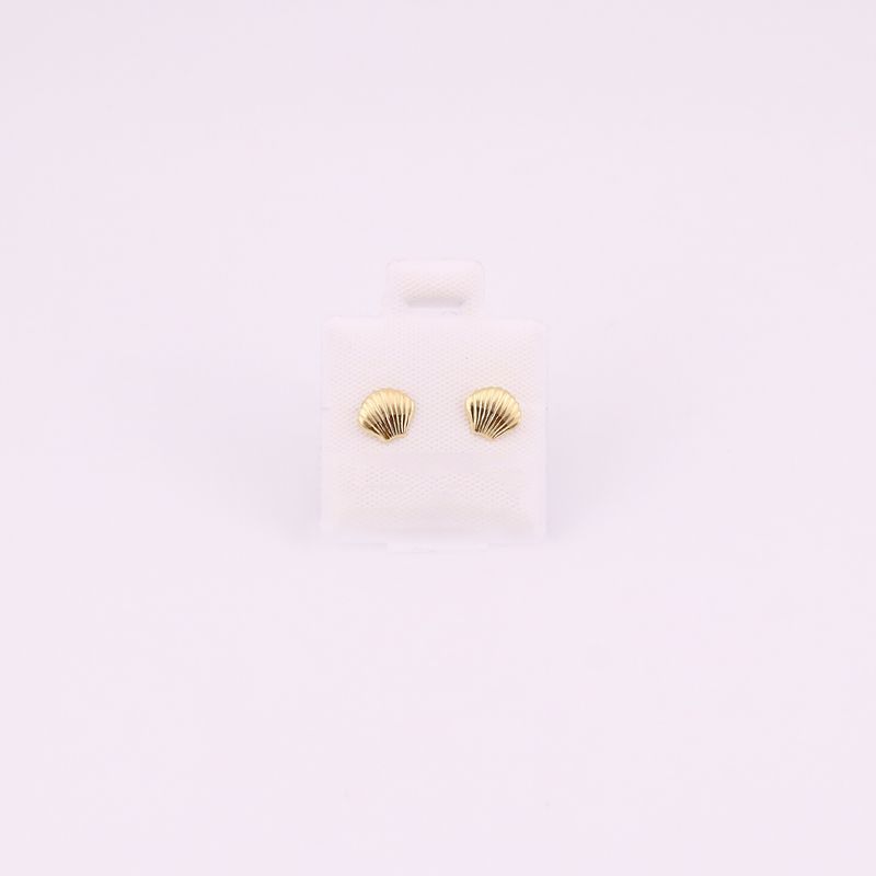 Broqueles Concha 10k 0.2g