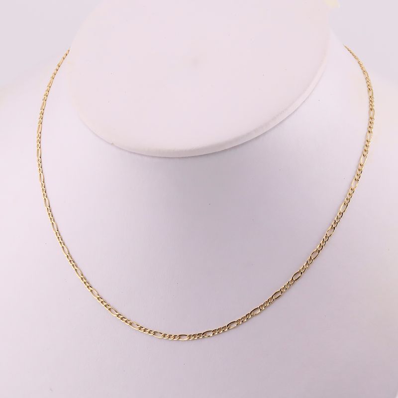 Cadena 3x1 14k 55cm 1.7g