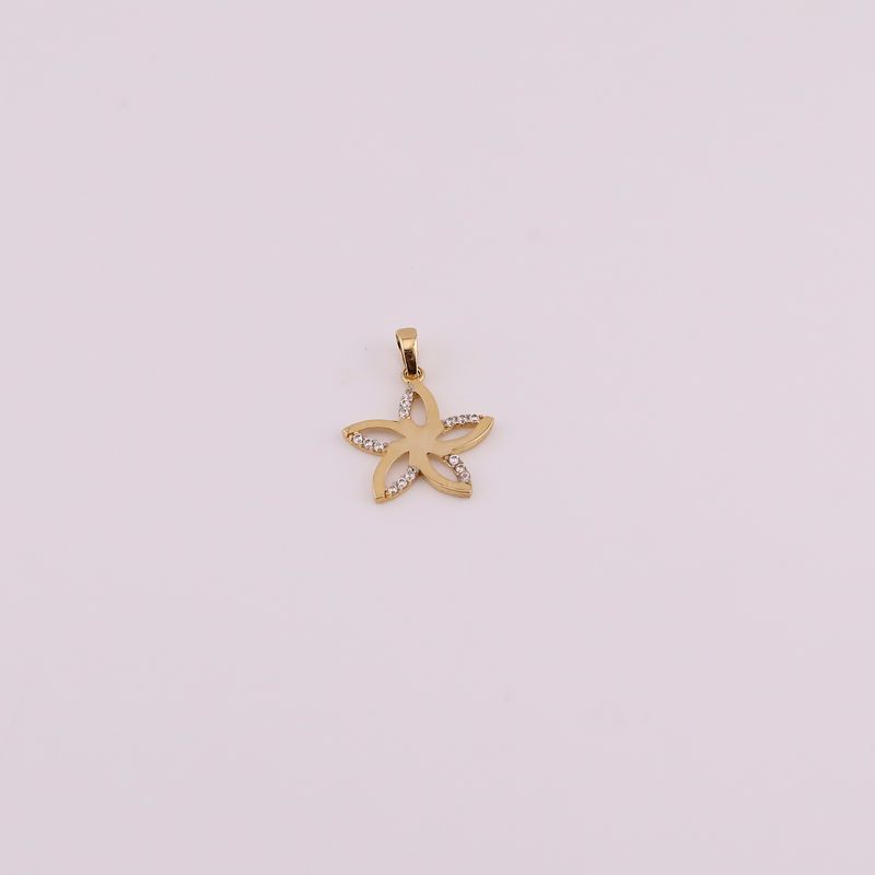 Dije Flor C/p Bcas 14k 0.7g