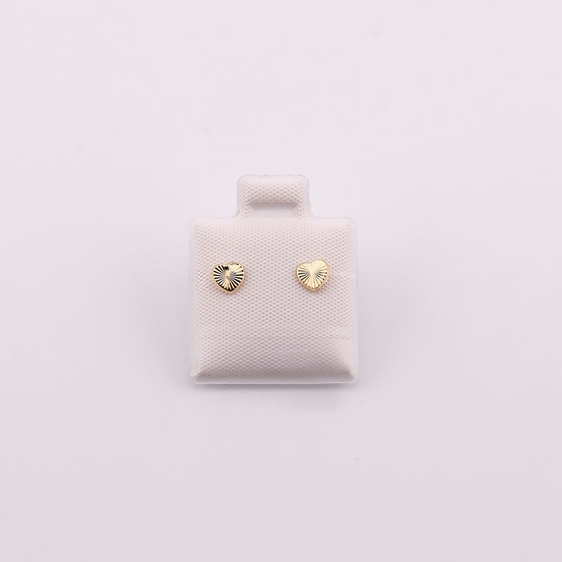 Broqueles Corazon D. 10k 0.2g