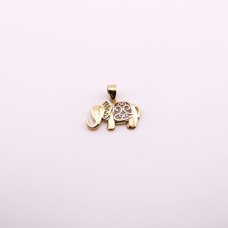 Dije Elefante 2 Tns 14k 1.2g
