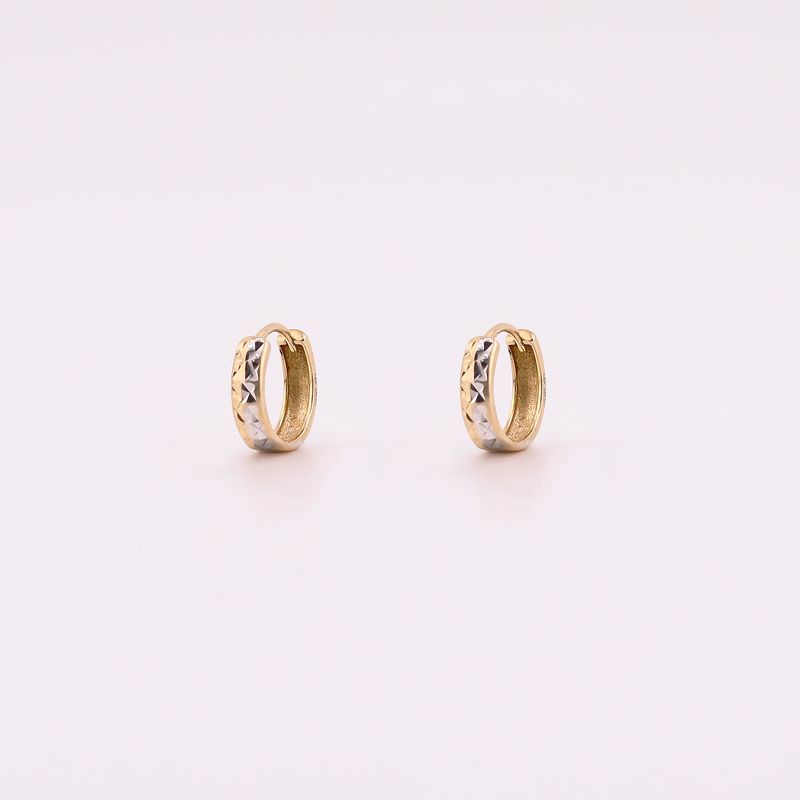 Aretes Huggies Relim. 14k 1.2g