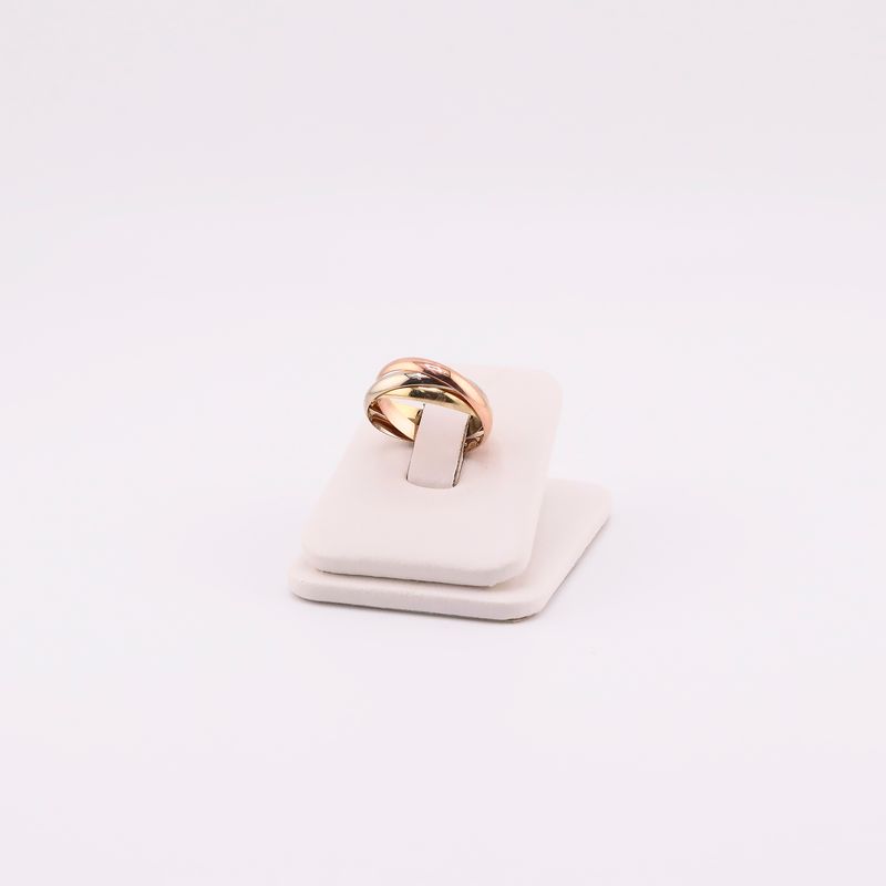 Anillo Triple Tns. 14k 3.5g #6.5