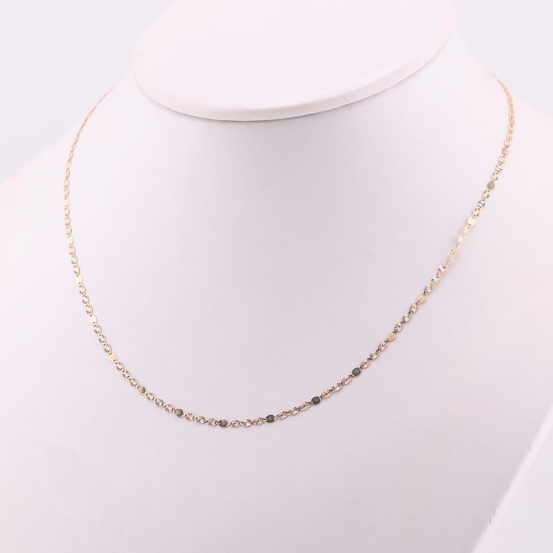 Cadena Gucci Mixta 14k 1.5g 50cm