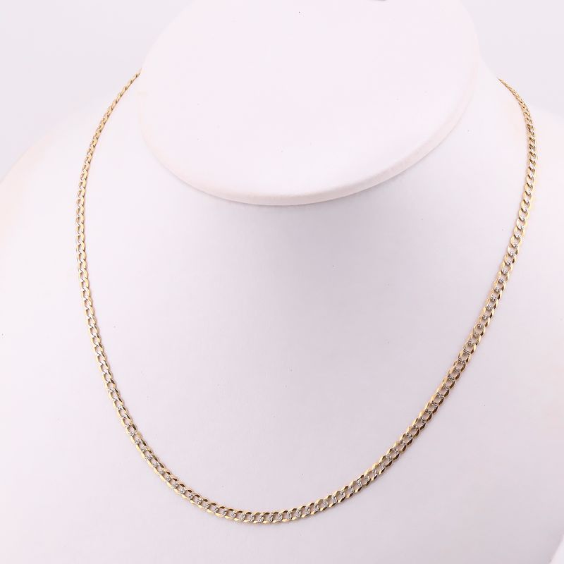 Cadena Eslabon Diam. 14k 7.9g 60cm