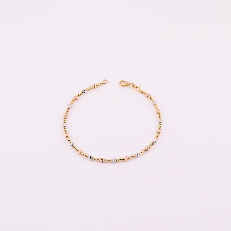 Pulso Borlas Tns. 14k 3.2g 18cm