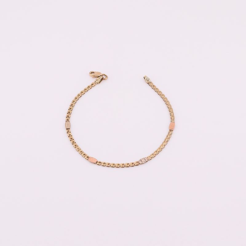 Pulso Suerte 14k 2.4g 18cm