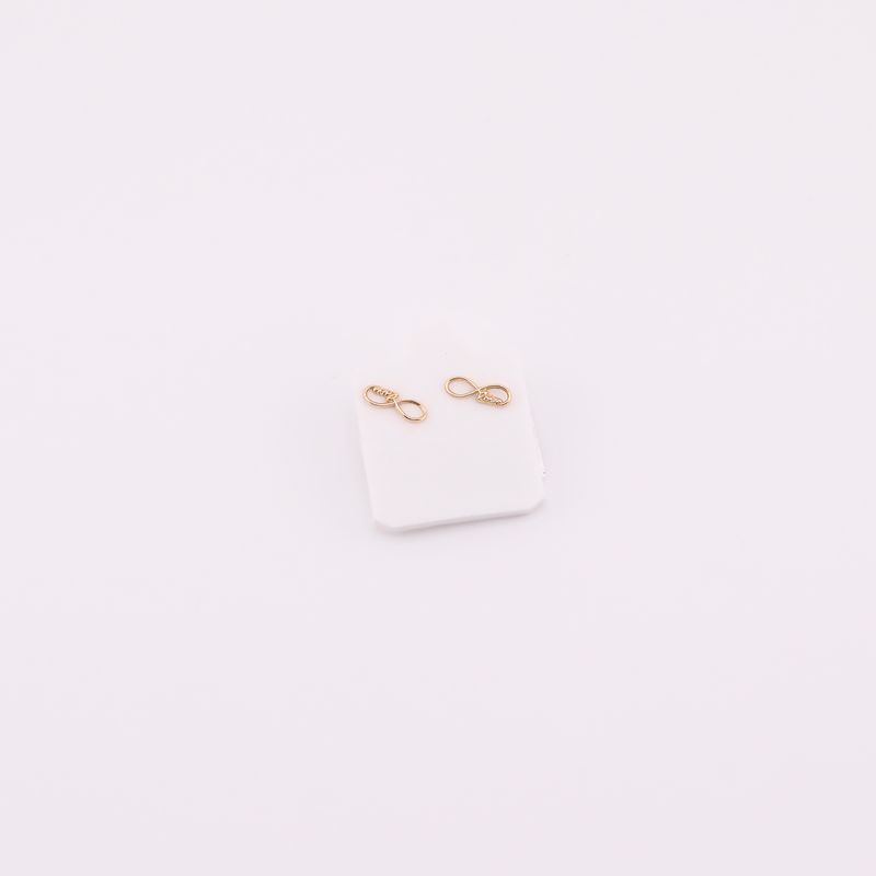 Broqueles Infinito Love  10k 0.2g