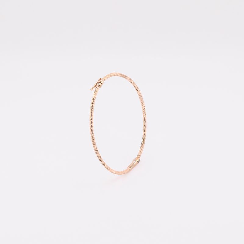 Brazalete Color Rosa 14k 2.8g