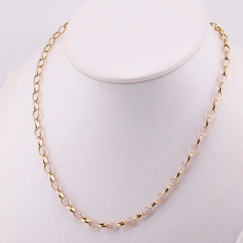 Gargantilla Eslabon Inv. 14k 4.9g