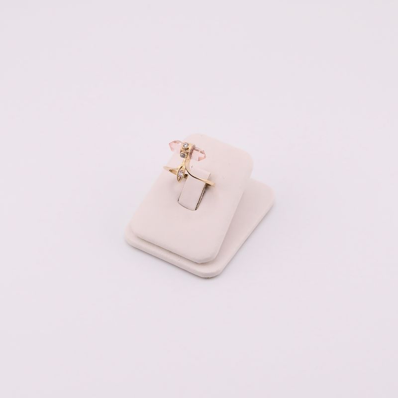 Anillo C/p Rosa 14k 3.2g #5.5