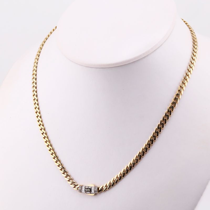 Cadena Tipo Monaco 14k 14.4g 55cm