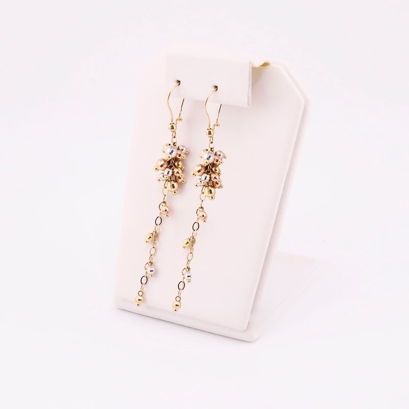 Aretes Borlas Tns. 14k 5.3g