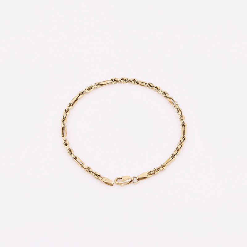 Pulso Figaro 14k 3.1g 19cm