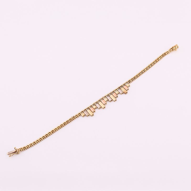 Pulso Petatillo Tns. 14k 9.4g 18cm