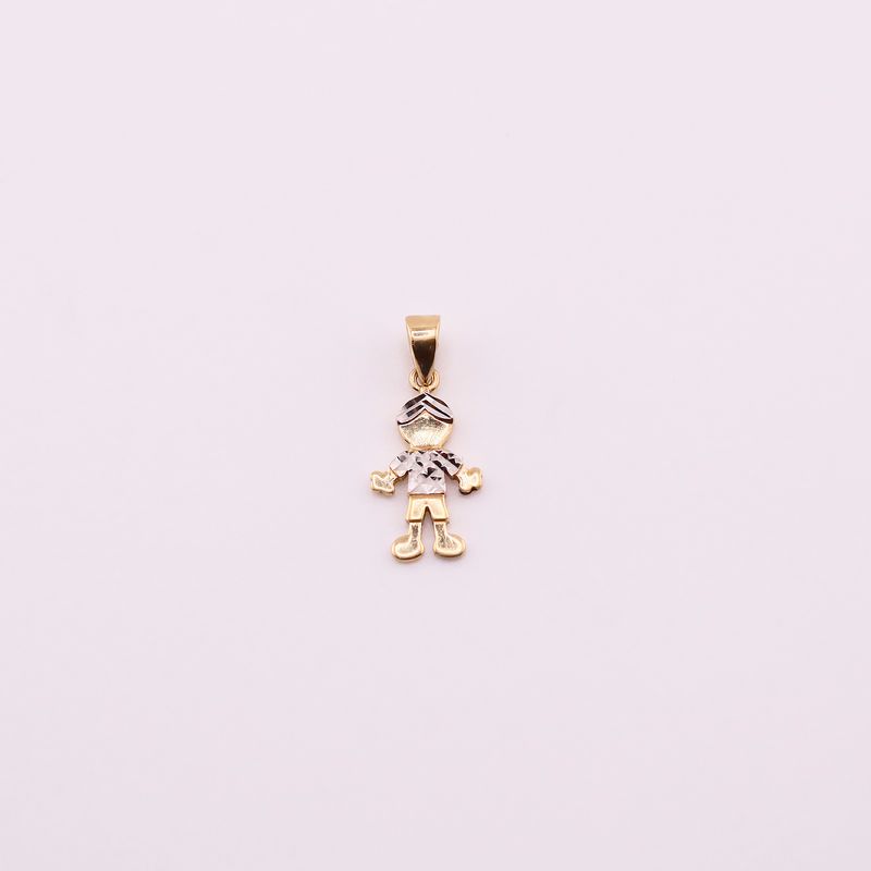 Dije Niño Diam. 14k 0.8g