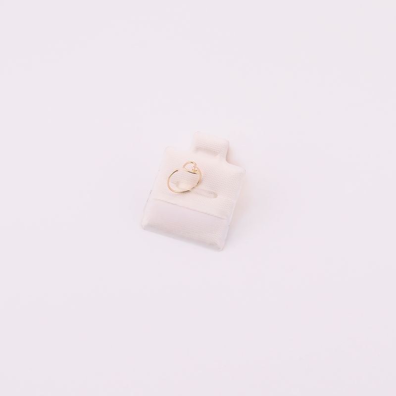 Broqueles Piercing Corazon 10k 0.1g