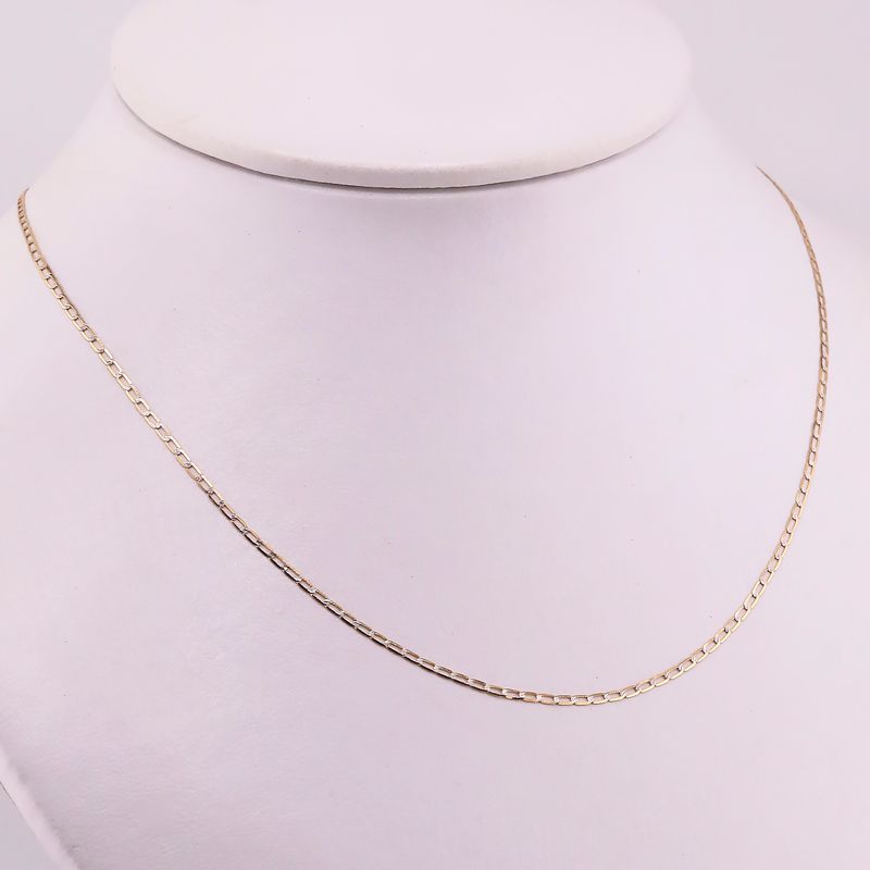 Cadena Eslabon Diam. 14k 1.5g 55cm