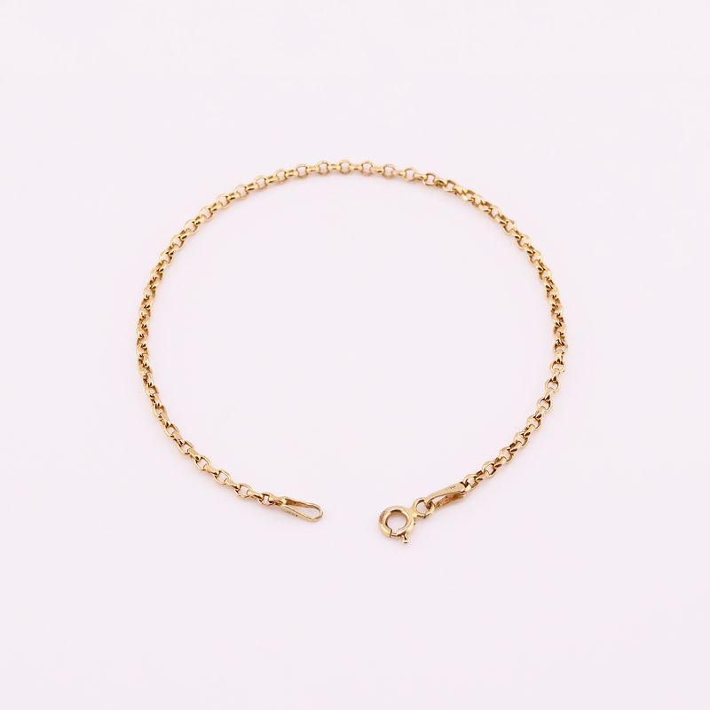 Pulso Eslabon Inv. 14k 1.2g 18cm