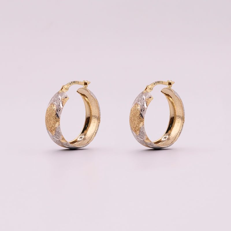 Arracadas Relim. Tns. 14k 3.8g