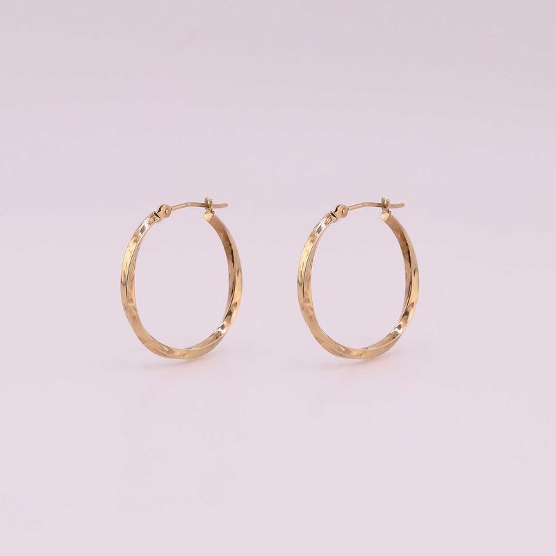 Arracadas Torc. Relim. 10k 0.9g