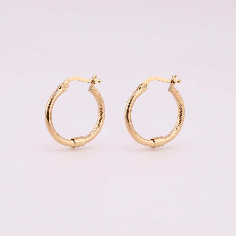 Arracadas Relim. 14k 1.9g