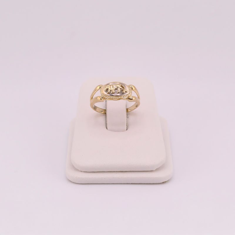 Anillo Puma 14k 2.2g #6.6