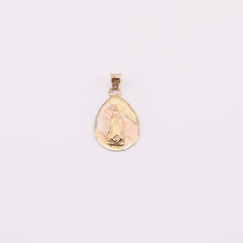 Dije Virgen Gota Relim. 14k 1.4g