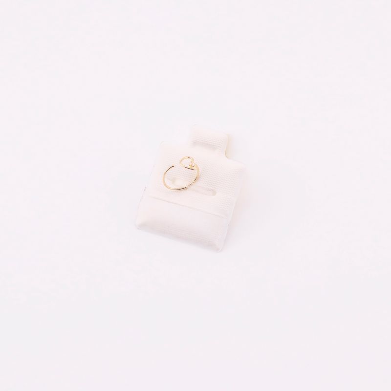 Broqueles Piercing Corazon 10k 0.1g