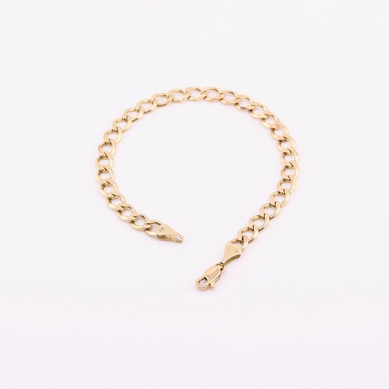 Pulso Eslabon 10k 10.8g 21cm