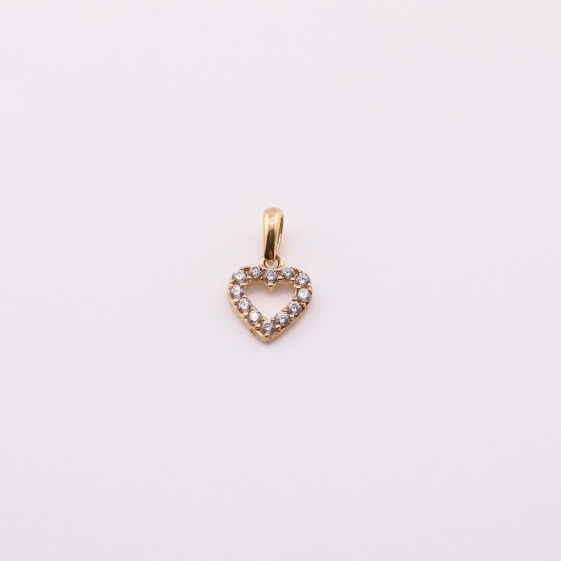 Dije Corazon C/p 14k 0.6g